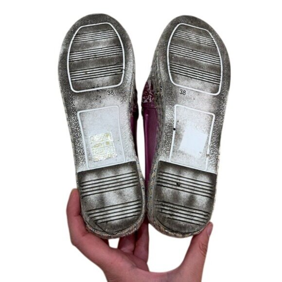 PINKAÏ sequin espadrilles in pink - Picture 7 of 8